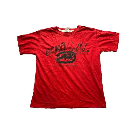 Other - Ecko Unltd Shirt Youth 7 Red Classic Rhino Brand Streetwear Skater Pullover Boys